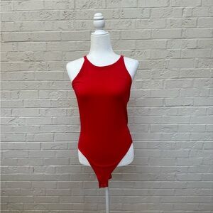 GAP Basic Red Bodysuit
